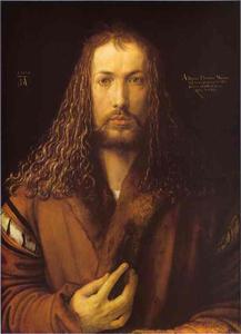 Albrecht Durer - Self-Portrait at 28 - (buy paintings reproductions)