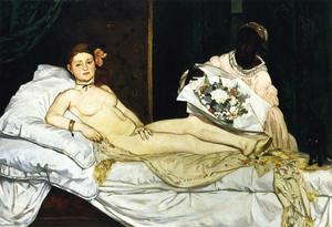 Edouard Manet - Olympia - (buy oil painting reproductions)