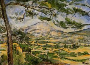 Paul Cezanne - Mont Sainte-Victoire (Courtauld) - (buy oil painting reproductions)