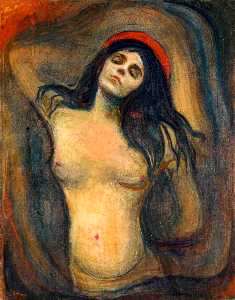 Edvard Munch - Madonna - (buy oil painting reproductions)