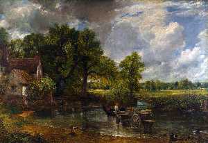 John Constable - The Hay Wain - (buy paintings reproductions)