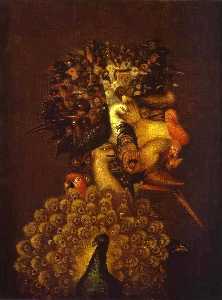 Giuseppe Arcimboldo - Air - (buy paintings reproductions)