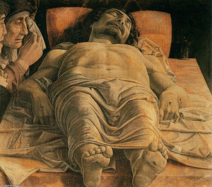 Andrea Mantegna - The Lamentation over the Dead Christ - (own a famous paintings reproduction)