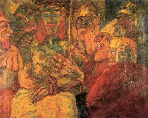 Emile Nolde - The Mocking of Christ