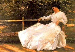 José Villegas Cordero - Women In The Garden - (buy paintings reproductions)