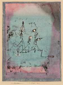Klee, Paul - Twittering machine 1 - (buy famous paintings)