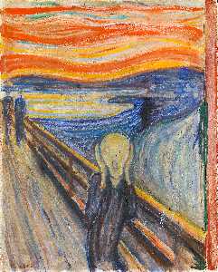Edvard Munch - The Scream - (buy oil painting reproductions)