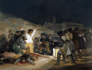 Francisco De Goya - The Third of May 1808 (Execution of the Defenders of Madrid) - (buy famous paintings)
