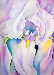 Georgia Totto O'keeffe - Light of Iris
