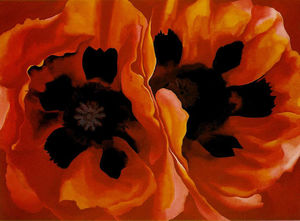 Georgia Totto O'keeffe - Oriental Poppies