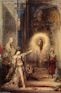 Gustave Moreau - The Apparition - (buy paintings reproductions)