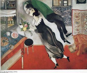 Marc Chagall - The Birthday