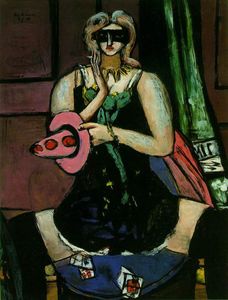 Max Beckmann - Columbine - (own a famous paintings reproduction)