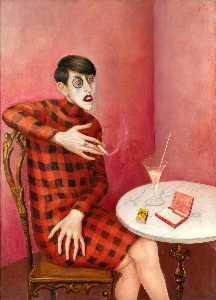Otto Dix - Portrait of the Journalist Sylvia Von Harden