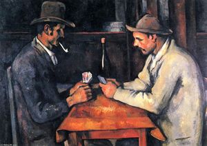 Paul Cezanne - The Card Players - (buy oil painting reproductions)