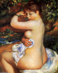 Pierre-Auguste Renoir - After the Bath - (buy oil painting reproductions)
