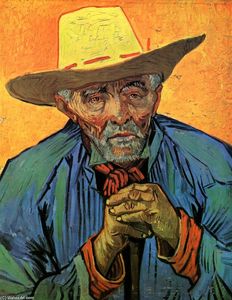 Vincent Van Gogh - Portrait of Patience Escalier - (own a famous paintings reproduction)
