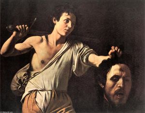 Caravaggio (Michelangelo Merisi) - David with the Head of Goliath - (buy oil painting reproductions)