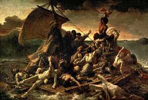 Jean-Louis André Théodore Géricault - The Raft of the Medusa - (buy oil painting reproductions)