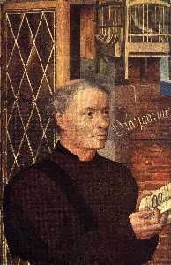 Matthias Grünewald - Benefactor with Bird Cage - (Buy fine Art Reproductions)