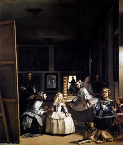 Diego Velazquez - Las Meninas or The Family of Philip IV - (buy famous paintings)