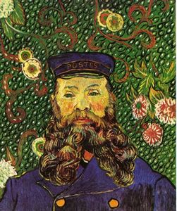 Vincent Van Gogh - Portrait of the Postman Joseph Roulin - (buy famous paintings)