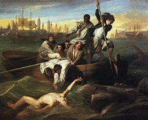 John Singleton Copley - Watson and the Shark - (buy famous paintings)