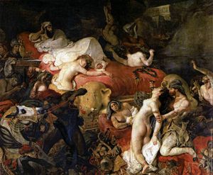 Eugène Delacroix - Eugene The Death of Sardanapalus - (buy oil painting reproductions)