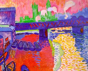 André Derain - Charing Cross Bridge, London