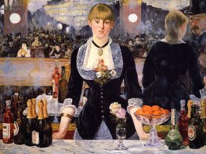 Edouard Manet - Bar at the Folies-Bergere - (buy paintings reproductions)